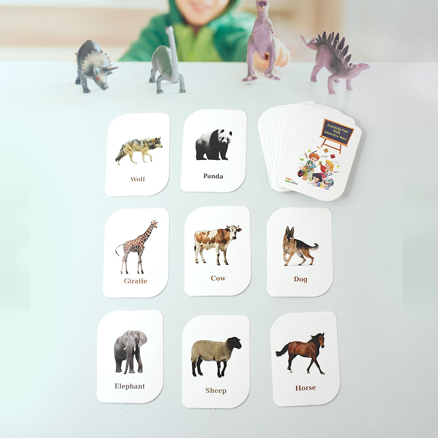 Kidkraft 32-piece Animal Flash Cards Set Kidkraft 32-piece Animal Flash Cards Set